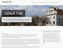 Tablet Screenshot of pole.cz
